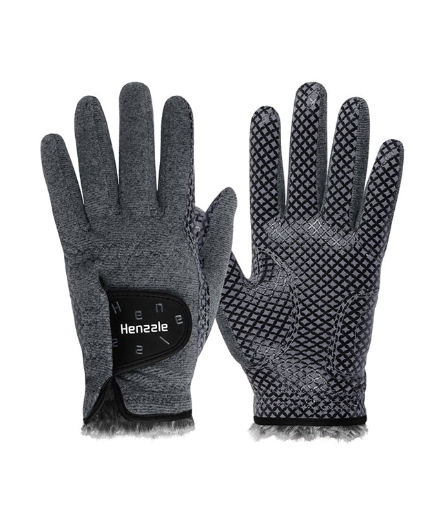 Henzzle Winter Golf Glove For Men Gray Nevermindall USA