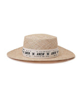 ANEW Natural Raffia Webbing Strap Bucket Hat - Beige