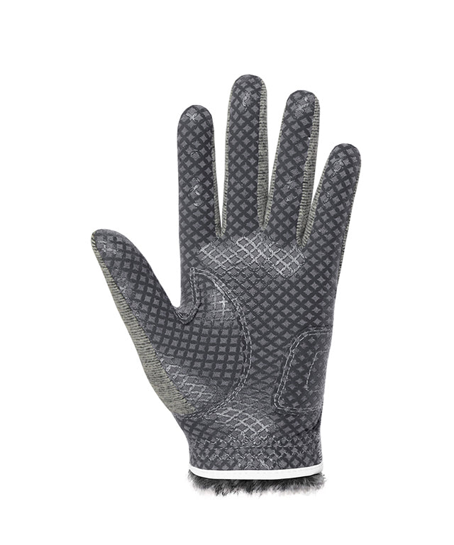 Henzzle Winter Golf Glove For Women (Both Hands) Light Gray Nevermindall USA