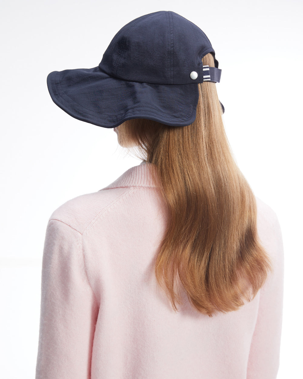 BENECIA 12 Ribbon Visor - Beige