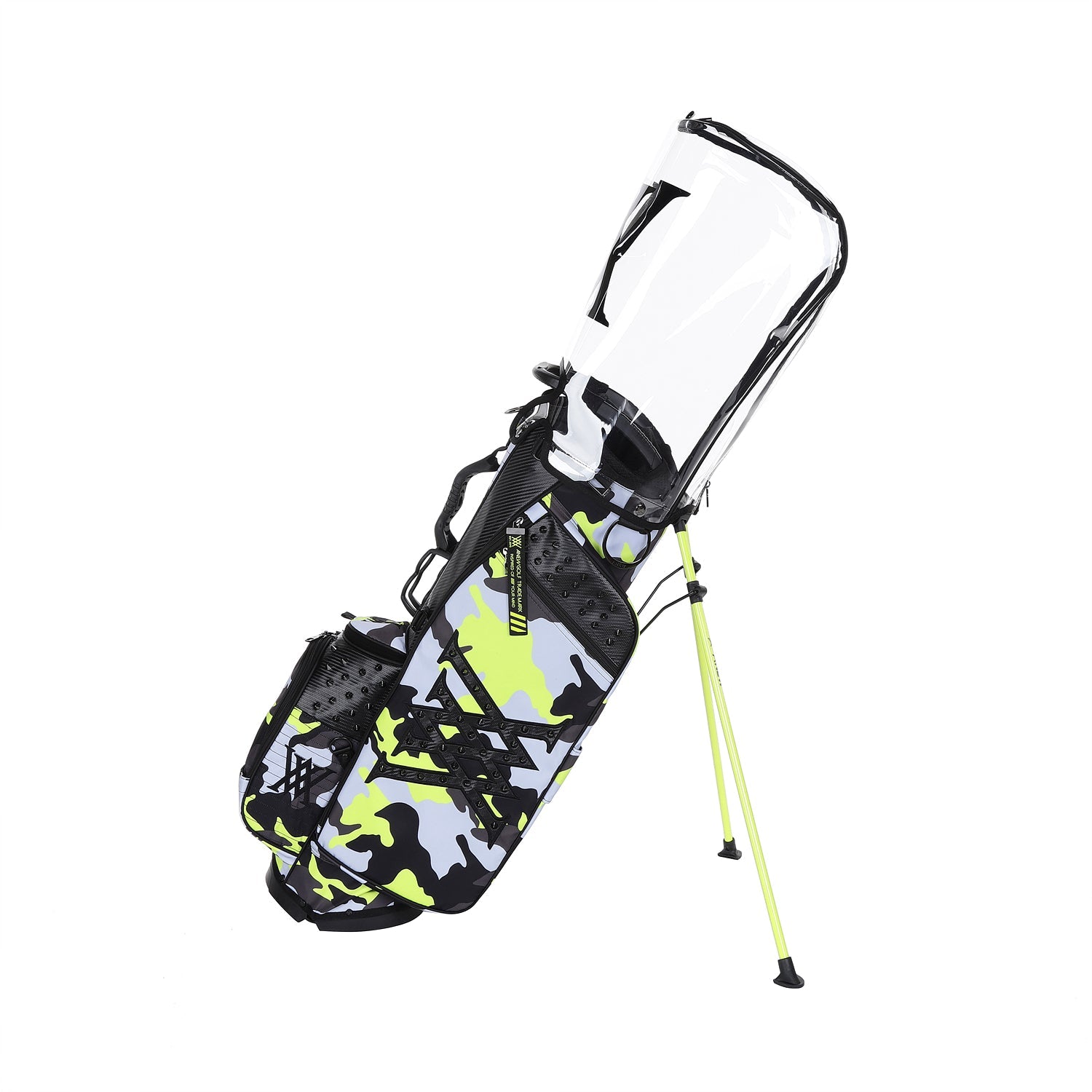 Pattern Stand Bag - Lime