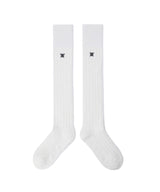 Women's Wool Over Knee High Socks - Ivory