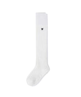 Women's Wool Over Knee High Socks - Ivory