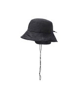 Uni Logo Stitch Padded Bucket Hat - Dark Grey