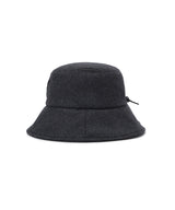 Uni Logo Stitch Padded Bucket Hat - Dark Gray