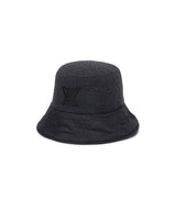 Uni Logo Stitch Padded Bucket Hat - Dark Grey