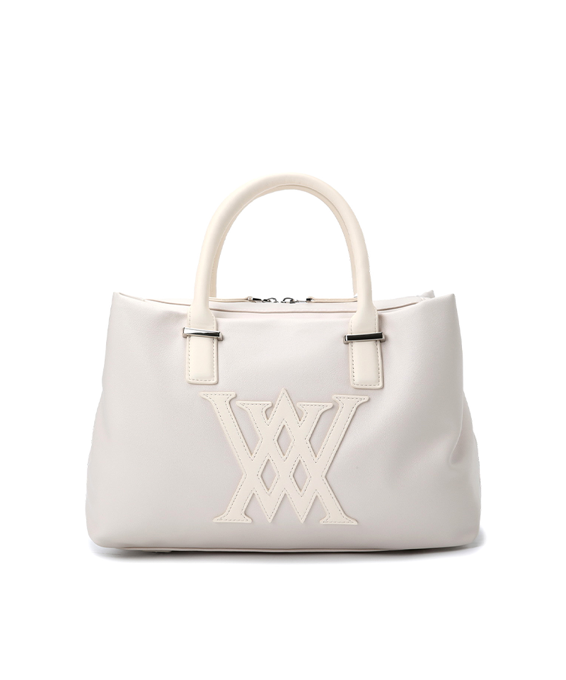 Uni Double Pocket Tote Bag - Ivory