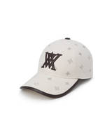Uni Logo Stitch Peach Cap - Light Beige