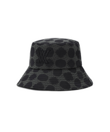 Uni Seasonal Pattern Bucket Hat - Black