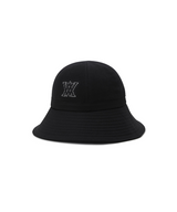 Women's Fabric Mix Bucket Hat - Black