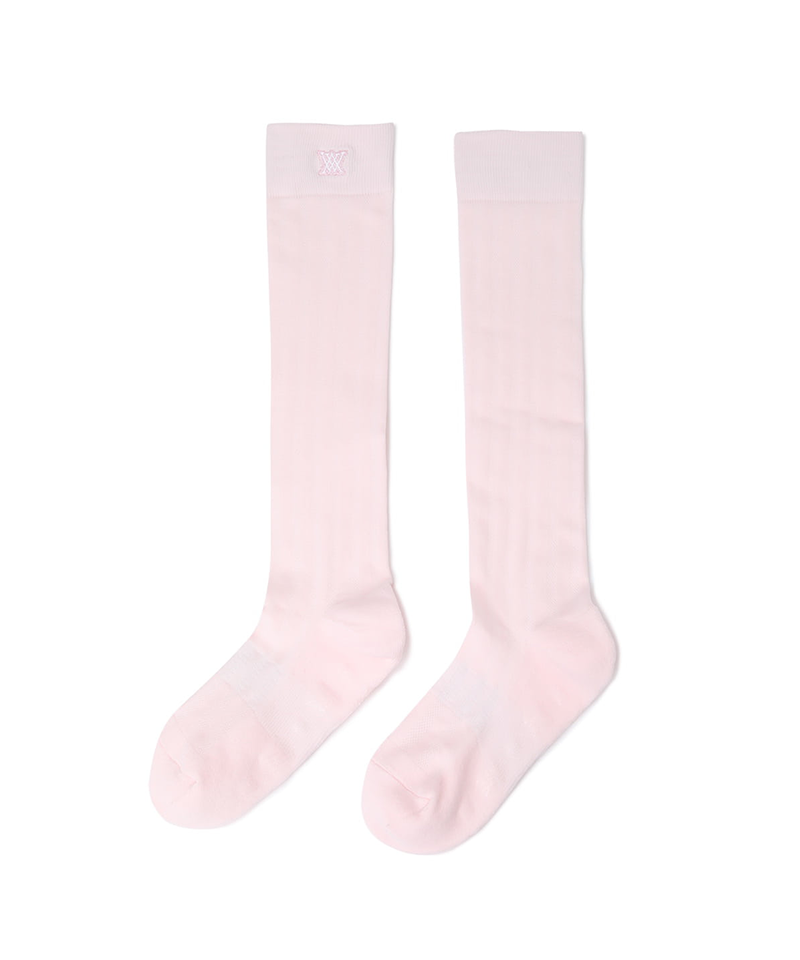 Women's Color Pop Knee Socks - Light Pink