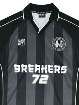 Jamie West Breakers Football Stripe P-Shirts - Black