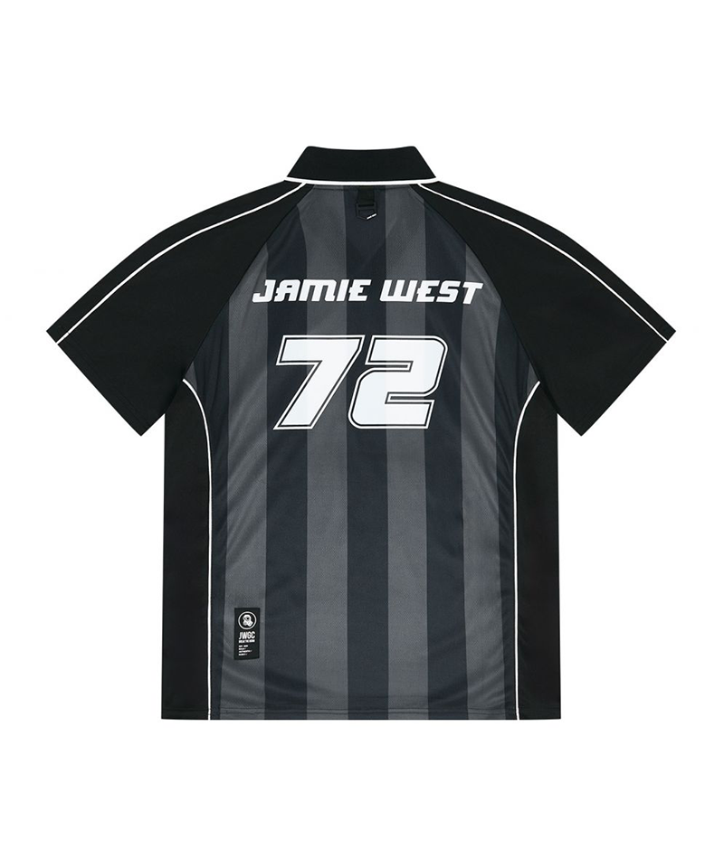 Jamie West Breakers Football Stripe P-Shirts - Black