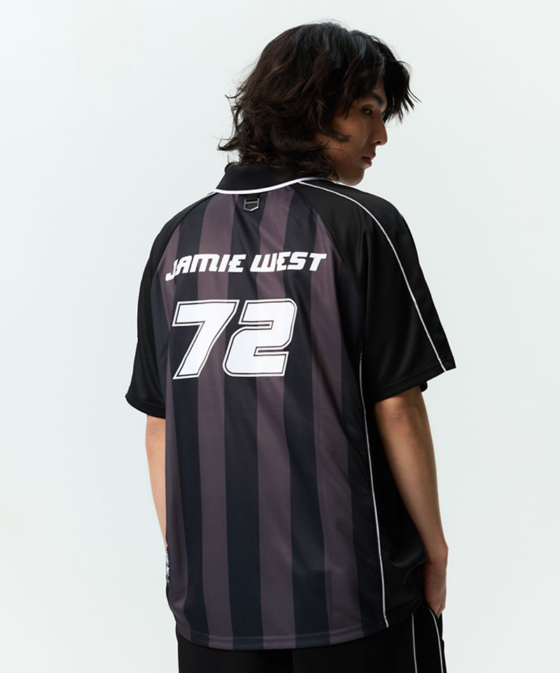 Jamie West Breakers Football Stripe P-Shirts - Black