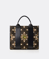 UTAA Midnight Panther Baroque Tote Bag - Black