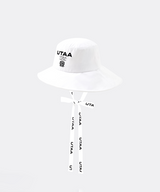 UTAA Women's Laurel Symbol Emblem Bucket Hat - White