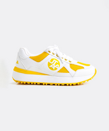 UTAA Women's Mesh Mix Platform Spikeless Golf Shoes - Yellow