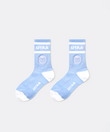 UTAA Women's Ring Panther Line Color Socks - Sky Blue