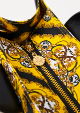 UTAA Midnight Panther Baroque Tote Bag - Yellow