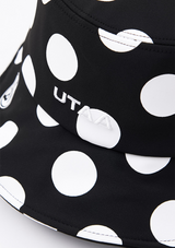 UTAA Women's Orb Fancy Bold Logo Bucket Hat - Black