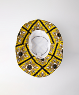 UTAA Women's Midnight Panther Baroque Bucket Hat - Yellow