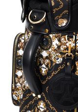 UTAA Midnight Panther Baroque Strand Caddie Bag - Black