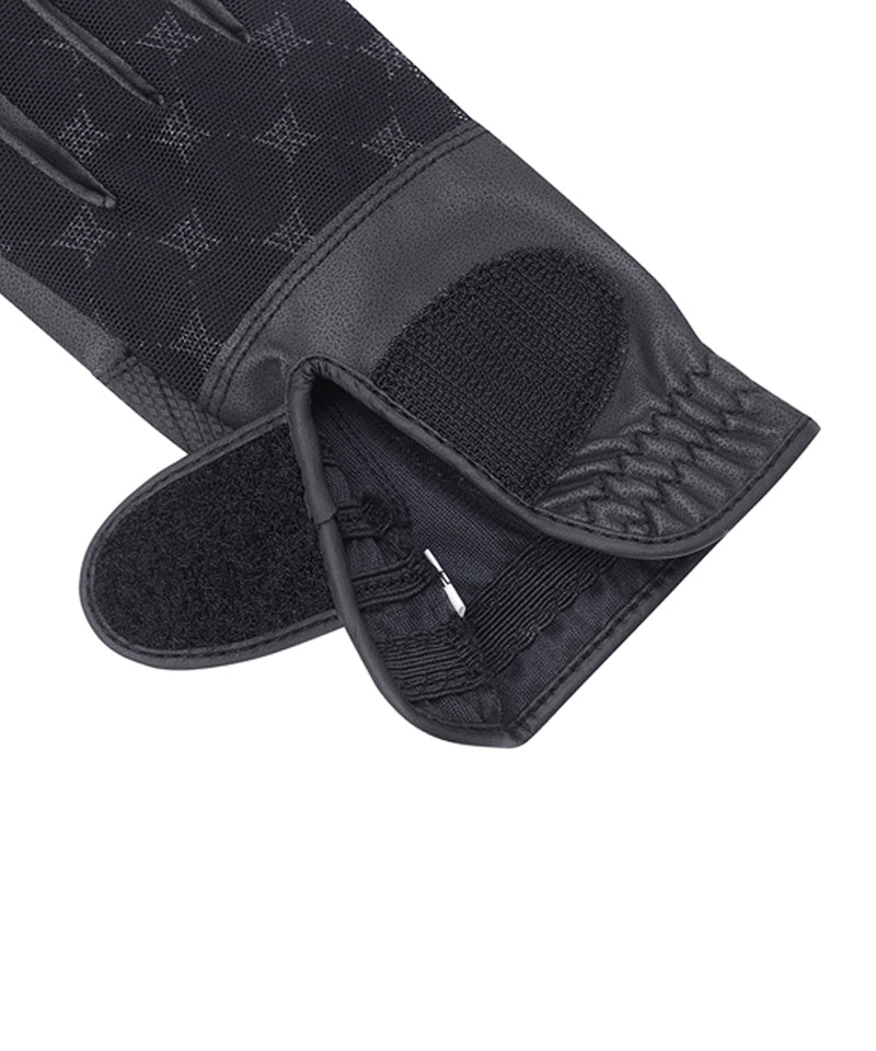 Women's Monogram See-Through Glove (PAIR) - Black