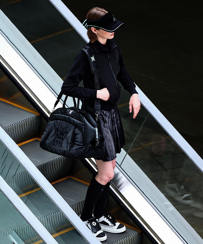 Uni Padded Bowling Boston Bag - Black