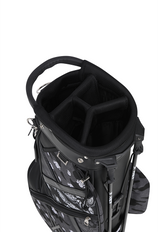 9 Unisex Paisley Stand Bag - Black
