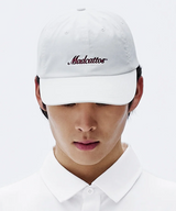 MCC Bio Washed Logo Ball Cap - Off White