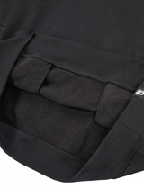 Jamie West Boucle Applique Brushed Sweatshirts - Black
