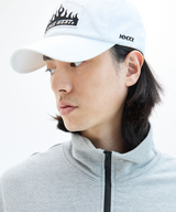 Jamie West Flame Ballcap - White