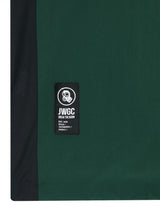 Jamie West Half Zip-up Ventilation Stand Collar P-Shirts - Green