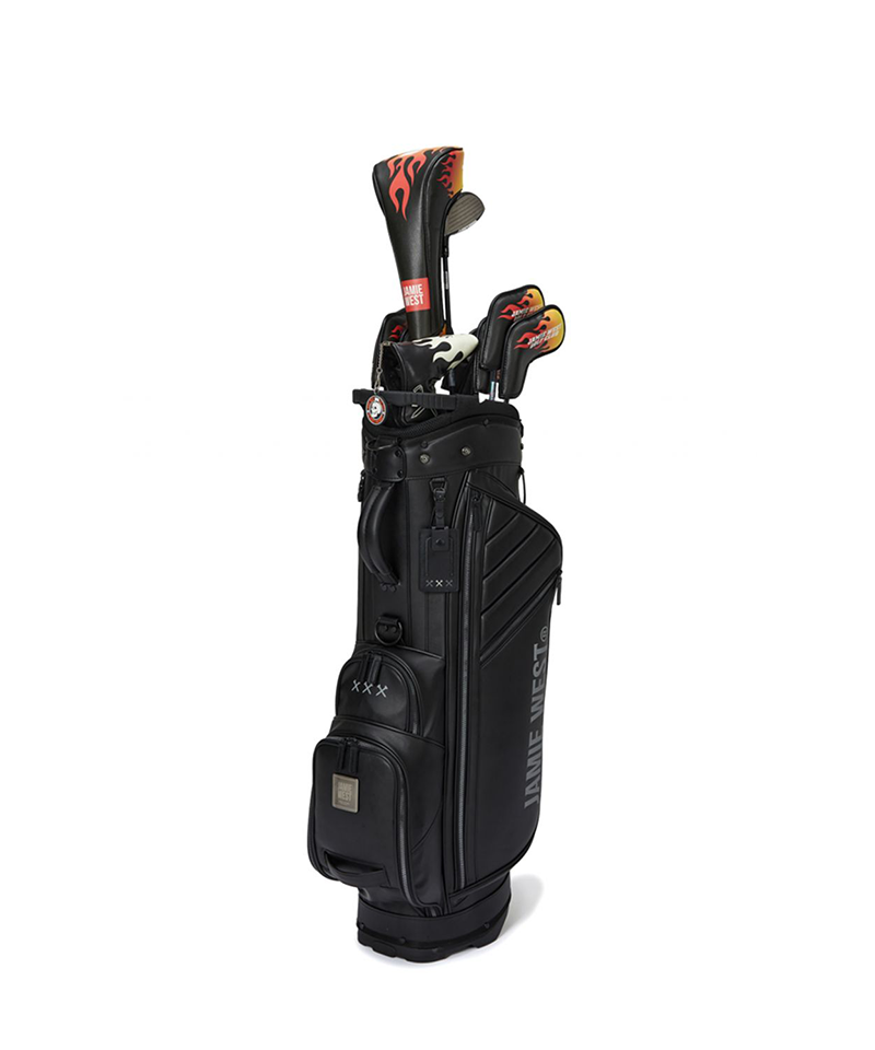 Jamie West Riders Stand Bag - Black