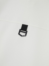 Jamie West Woven Pocket Point Collar T-Shirts - White