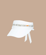 Orange Label Wide Brim Ribbon Sun Cap - 4 Colors