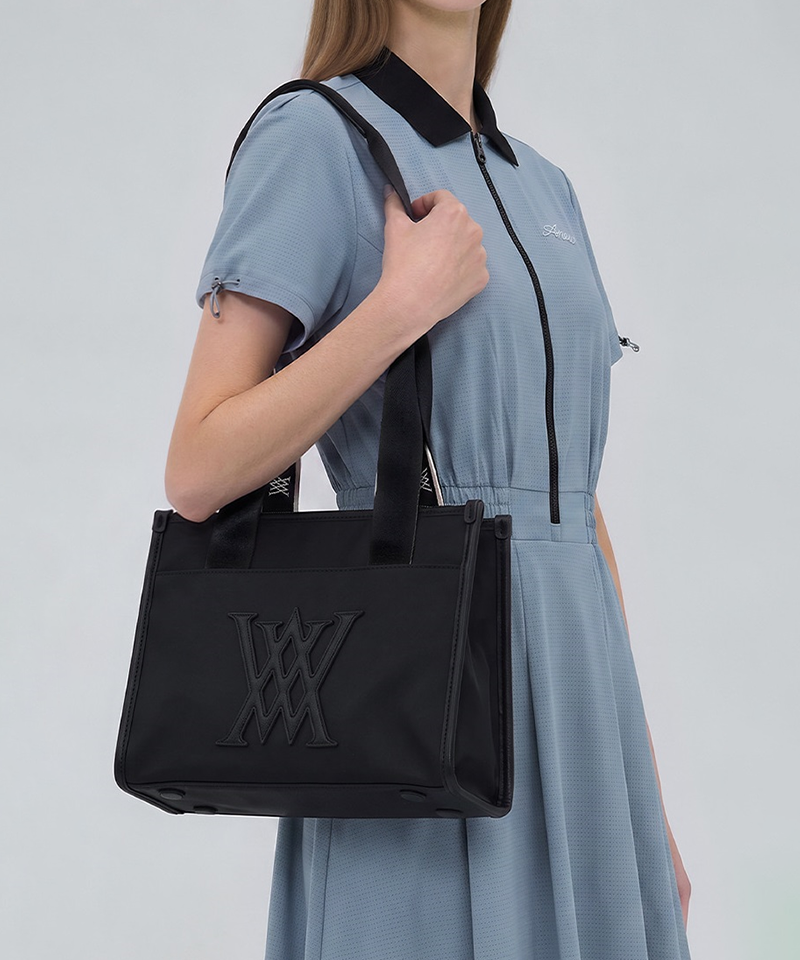 Uni Rectangle Tote Bag - Black
