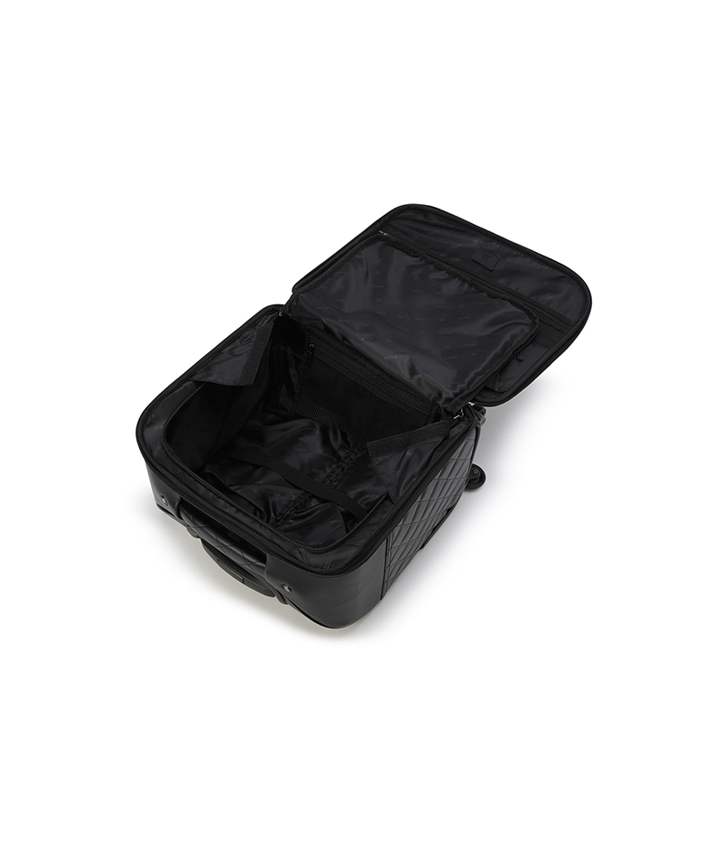 Uni Logo Point Quilted Carrier Bag - Black