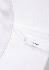 UTAA Atelier Braid Color Bucket Hat - White
