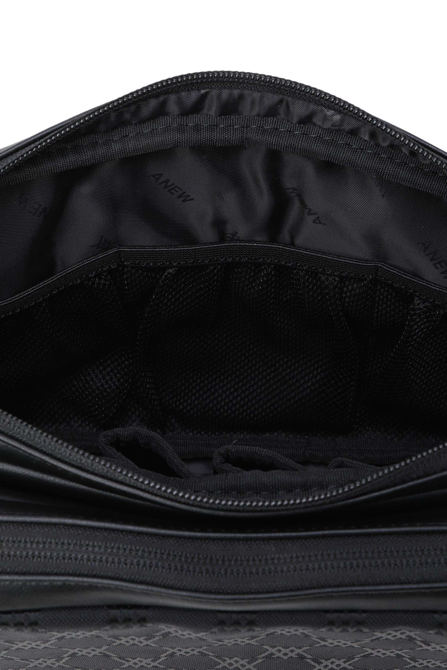 Anew Golf Jacquard Easy Pouch - Black