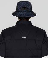 Women's Logo Pattern Hat - Black