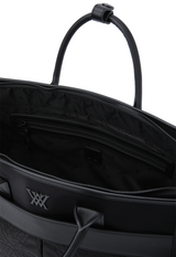 Unisex Big Pocket Tote Bag - Black