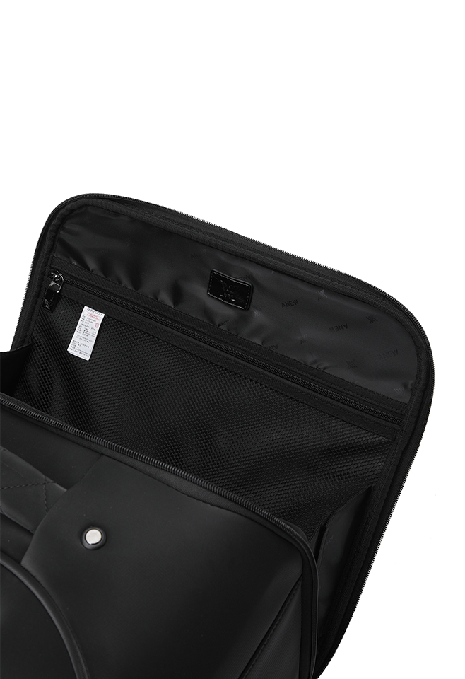 Unisex Incision Trolley Boston Bag - Black
