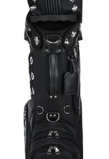 9 Unisex Paisley Stand Bag - Black