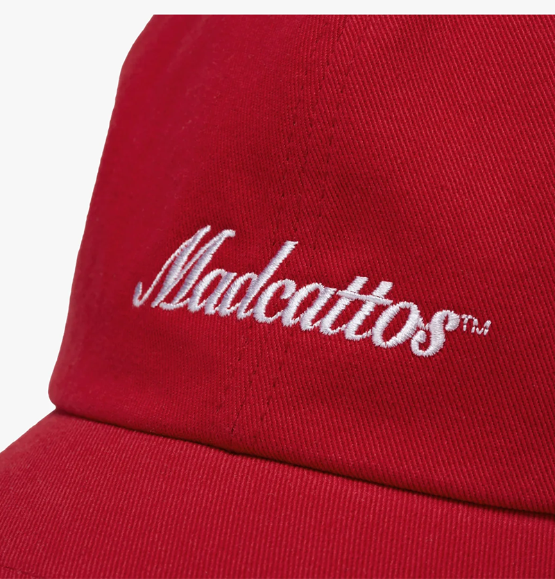 MCC Bio Washed Logo Ball Cap - Red
