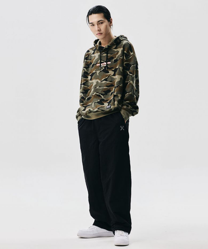 Jamie West Fleece Nylon Reversible Pants - Black
