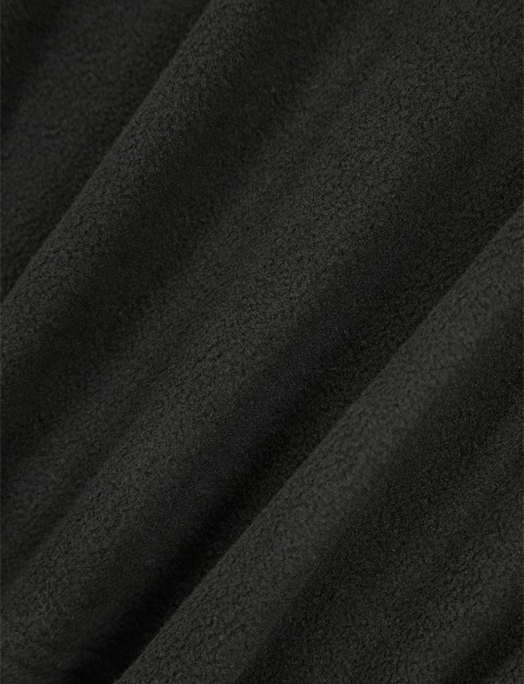 Jamie West Light Fleece Nylon Pocket Pullover - Black