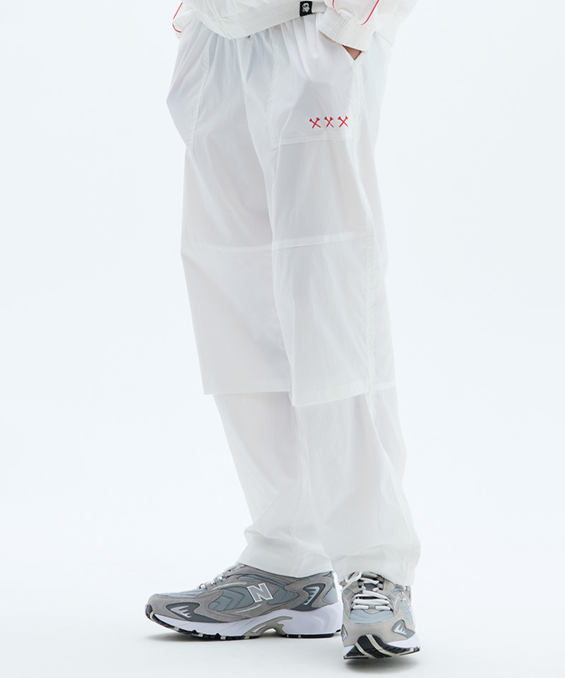 Jamie West Nylon Active Ventilation Pants -White