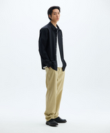 Jamie West Woven Pocket Shirts - Black