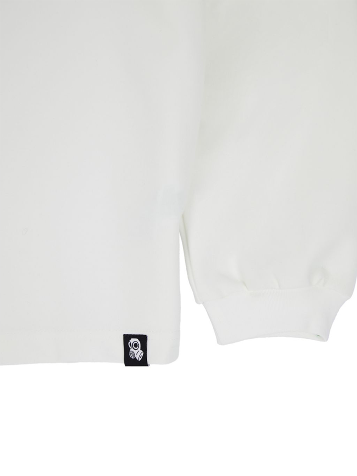 Jamie West Woven Pocket Point Collar T-Shirts - White